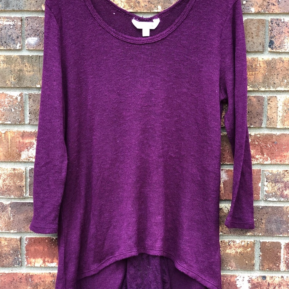 Sweater w/ Lace Back